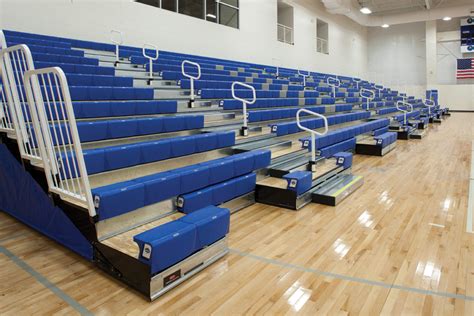 ADA-Compliant Gym Bleachers for Your School’s Gymnasium - Carroll ...