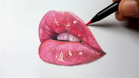 How To Draw Lips With Colored Pencils Step By Step - Are you looking to ...