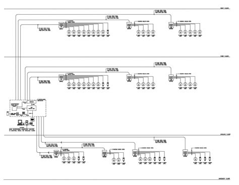 Electrical riser diagram drawing details for office system dwg file ...