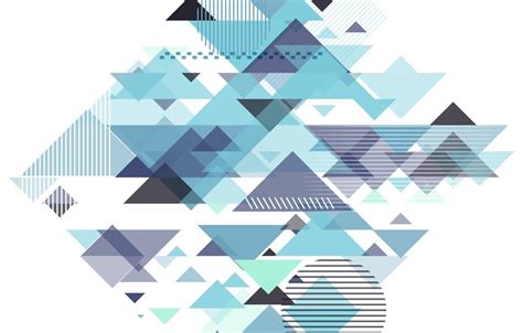 Light Blue Geometric Wallpapers - Top Free Light Blue Geometric Backgrounds - WallpaperAccess