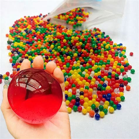 2018 Newest Hot 60/100Pcs Large Beads Orbeez Water Plant Home Decor Magic Balls Kids Toy ...