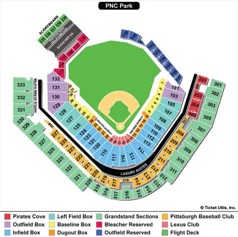 Pittsburgh Pirates Field Seating Chart – Two Birds Home