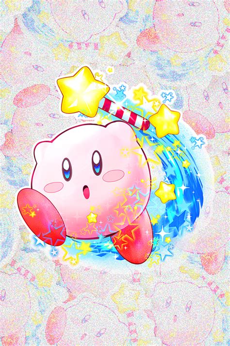 Star Kirby (Star Rod) Sticker (3") - l3reezer