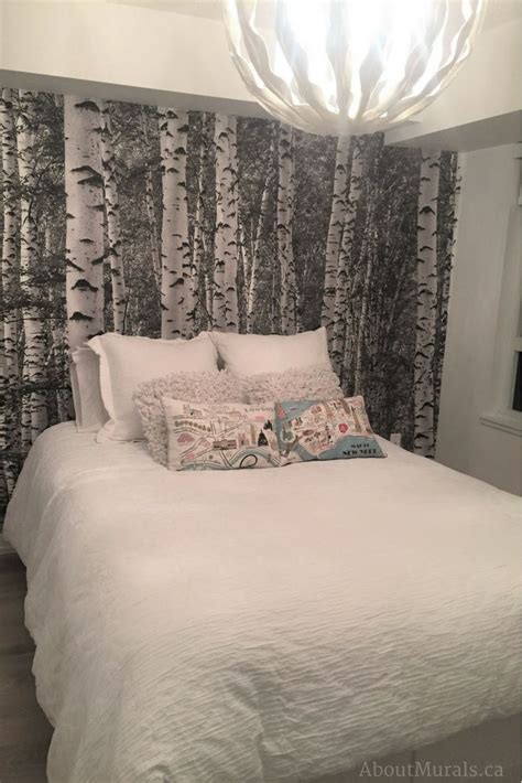 Birch Tree Wallpaper | Room Ideas | About Murals | Birch tree wallpaper, Tree wallpaper bedroom ...