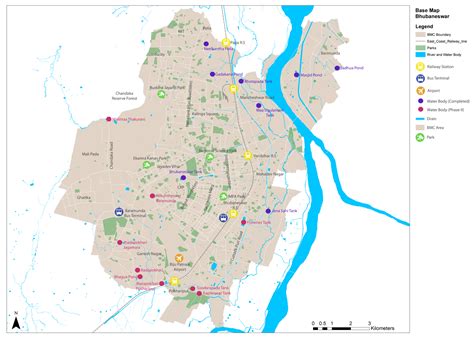 Illustration: Base Map Bhubaneswar by Sonam Sahu on Dribbble