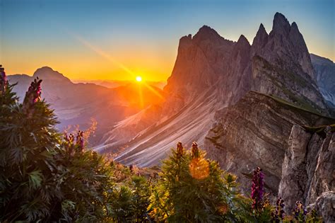 sunrise Italy nature wallpapers from jorik - images from Fonwall