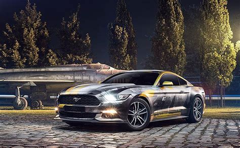 custom-wrapped-Mustang - TOP HOT CARS