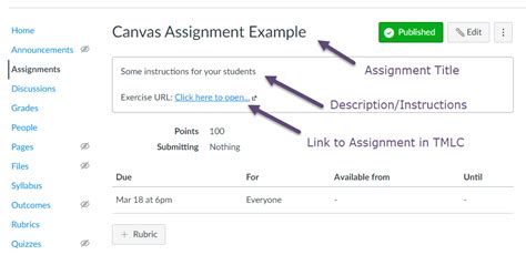 Canvas Assignments : THINKING MAPS | HELP CENTER