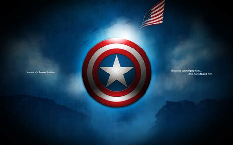 Captain America Shield Wallpaper HD | PixelsTalk.Net