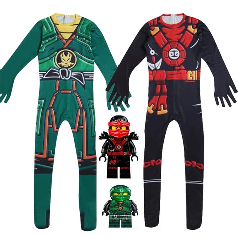 Ninjago Cosplay Costume Boys Clothes Sets Children Halloween Costume for Kids Fancy Party Dress ...