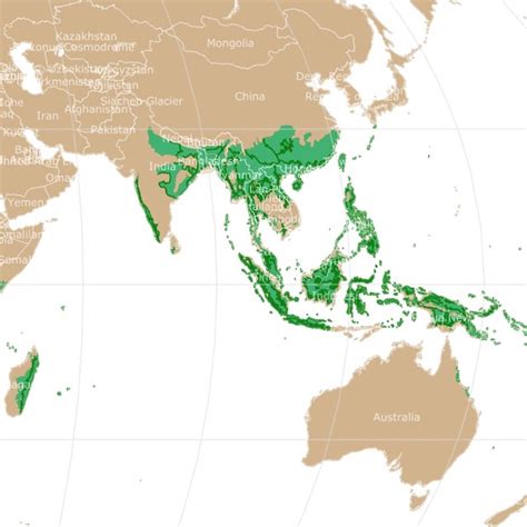 Crocodile Habitat Map