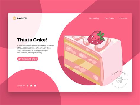 Let them eat Cake by Maria on Dribbble