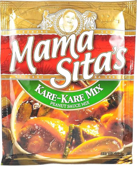 Mama Sita's - Kare Kare Peanut Sauce Mix (Net Wt. 2 Oz) by Marigold ...