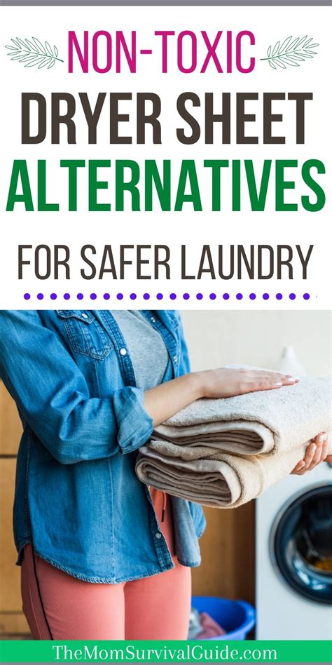 Dryer Sheet Alternatives That Are Safer For Your Family’s Clothes - The Mom Survival Guide