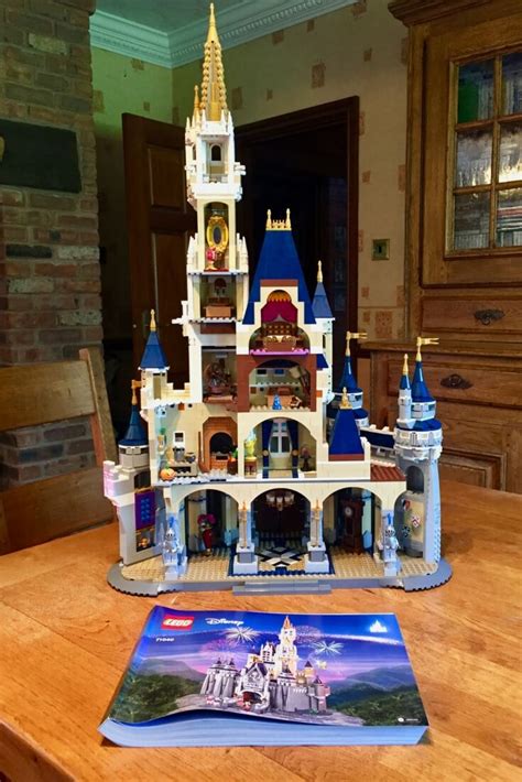 Building Lego Disney Castle 71040