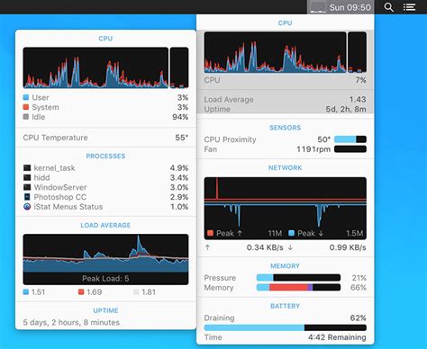 iStat Menus 6 Released for Mac With Notifications, Weather, Hotkeys, and Improved Customization ...