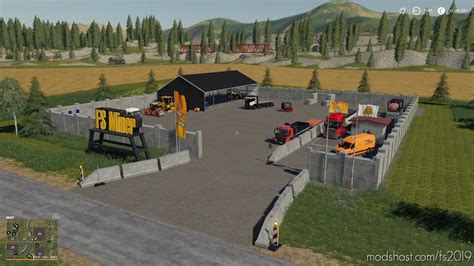 Mining And Construction Deco Pack FS19 Placeable Mod - ModsHost