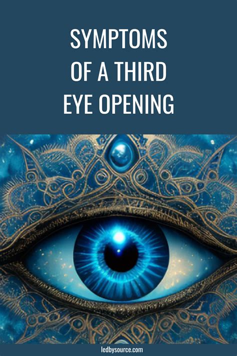 Symptoms of a third eye opening – Artofit