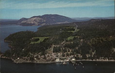 Orcas Island Ferry Landing Washington Postcard