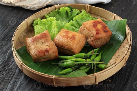 Tahu Bacem, Indonesian Traditional Javanese Recipe Made from Tofu with Sweet Spiced Palm Sugar ...