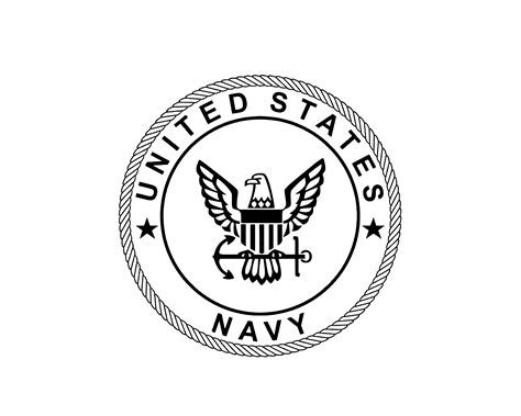 Navy Svg Logo Cut File