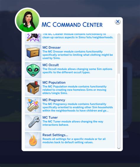 Sims 4 MC Command Center (MCCC) - The Most Essential Mod You'll Ever Have — SNOOTYSIMS