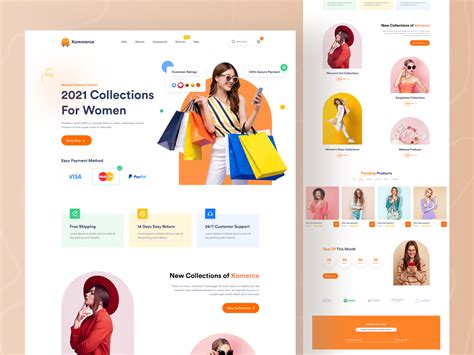 e-commerce Shop Website UI 🛒🛒 by Md Shamim Hossain on Dribbble