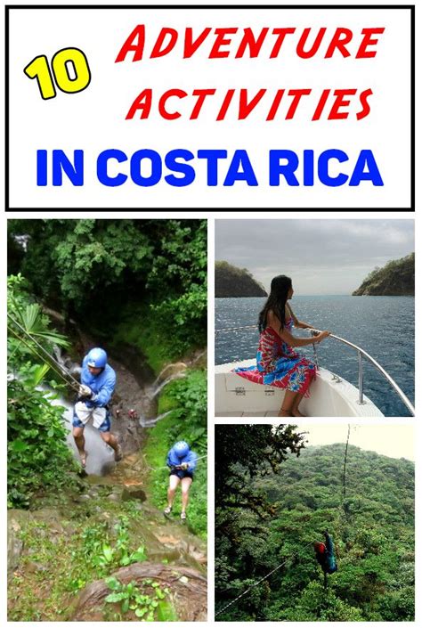 50 Amazing Things to Do in Costa Rica | Adventure activities ...