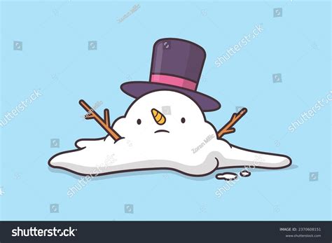 5,057 Melting Snowman Images, Stock Photos, and Vectors | Shutterstock