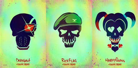 “Suicide Squad” Launches Character Icon Logos | ReZirb