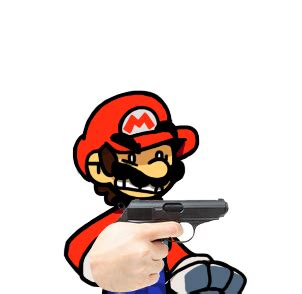 Super Mario with a gun : r/Mario