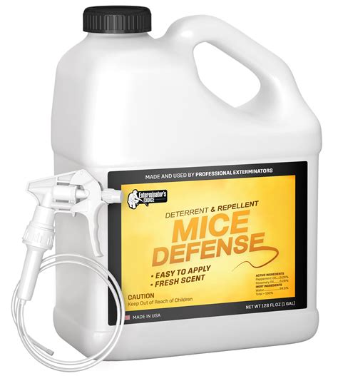 Buy Exterminator’s Choice - Mice Defense Spray - 1 Gallon - Natural ...