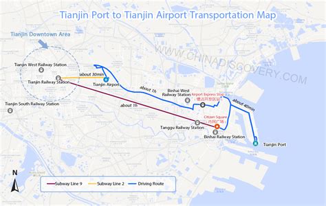 How to Transfer Between Tianjin Airport and Tianjin Port 2024/2025