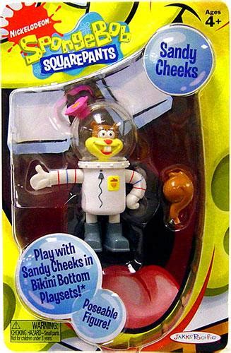 Spongebob Squarepants Sandy Cheeks Mini Figure Jakks Pacific - ToyWiz