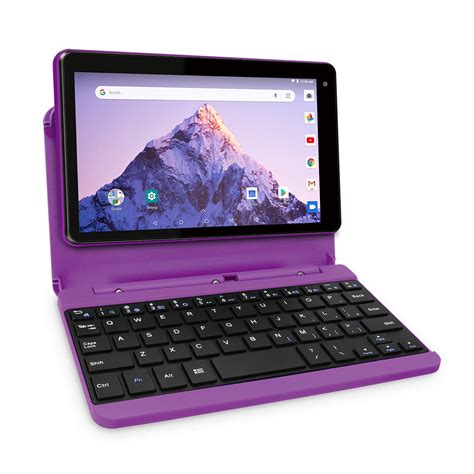 RCA Voyager 7" 16GB Tablet with Keyboard Case - Android 8.1, Purple - Walmart.com - Walmart.com