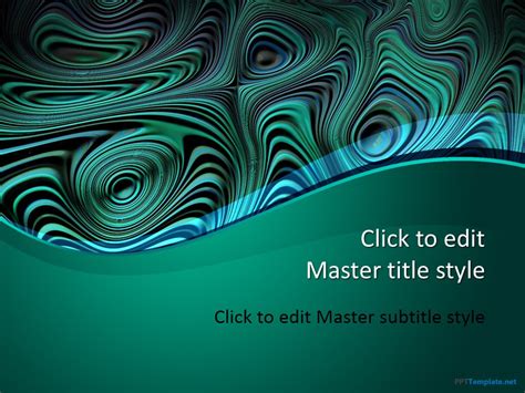 Free Green Abstract PPT Template