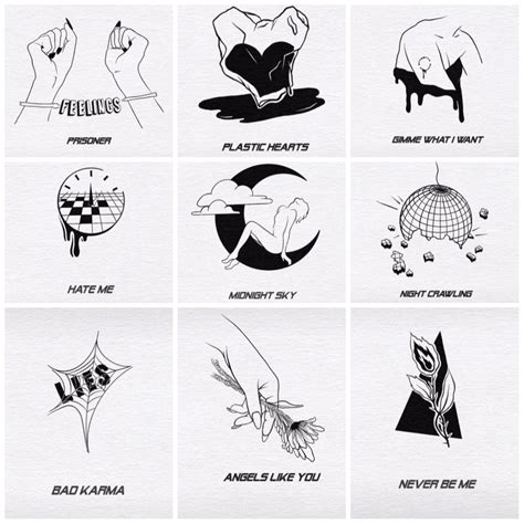 A TikToker Designed Tattoos Inspired By Songs From “Fine Line”, “Positions”, “Evermore ...