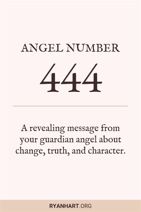 444 Angel Number Spiritual Meaning [2023] | Ryan Hart