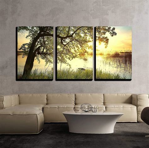 3 Piece Canvas Wall Art - Tree Near... - Canvas Art