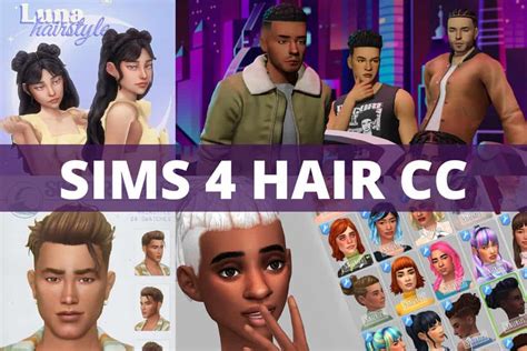 43+ Sims 4 Hair CC: Add Some Flair To Your Sims - We Want Mods