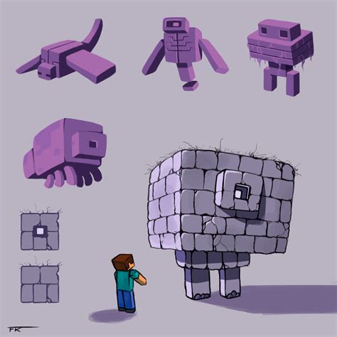 ArtStation - Minecraft Fan Concept Art - 1