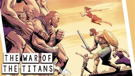 The War of the Titans (Titanomachy) - Greek Mythology in Comics - See U ...