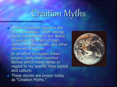 PPT - Creation Myths PowerPoint Presentation, free download - ID:3115166