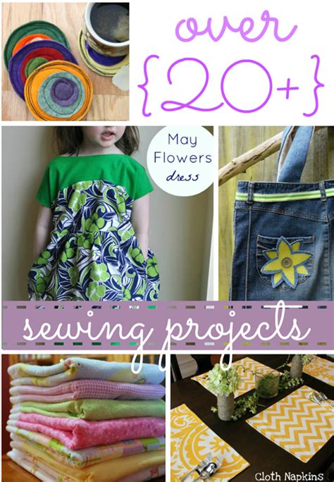 Ginger Snap Crafts: 20+ Sewing Projects #linkparty #feature