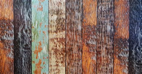 Assorted-colored Wooden Planks · Free Stock Photo