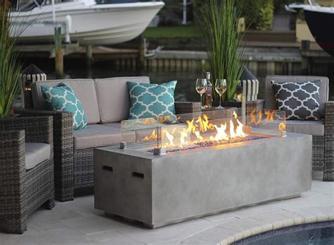 10 Concrete Fire Pit Tables That You Can Buy Right Now!