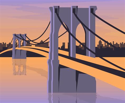 Brooklyn Bridge Vector at GetDrawings | Free download