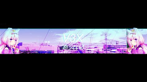 Anime Aesthetic YouTube Banner