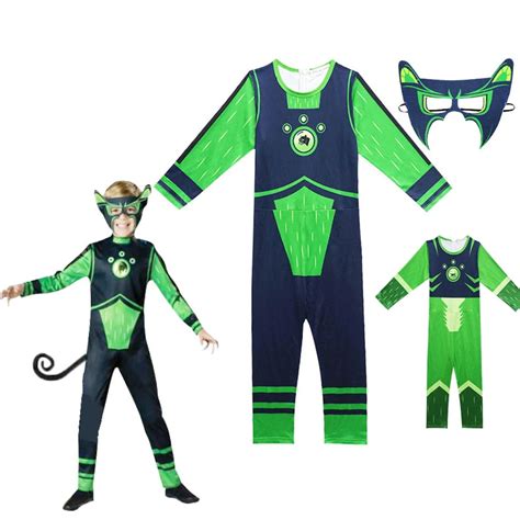 Wild Kratts Costume Creature Power Suit Kids Halloween Fancy Dress Wild ...