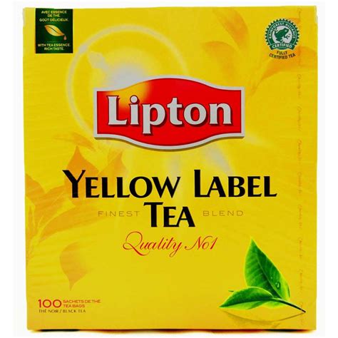 Lipton Yellow Label Tea 100 Bags - Asian Dukan